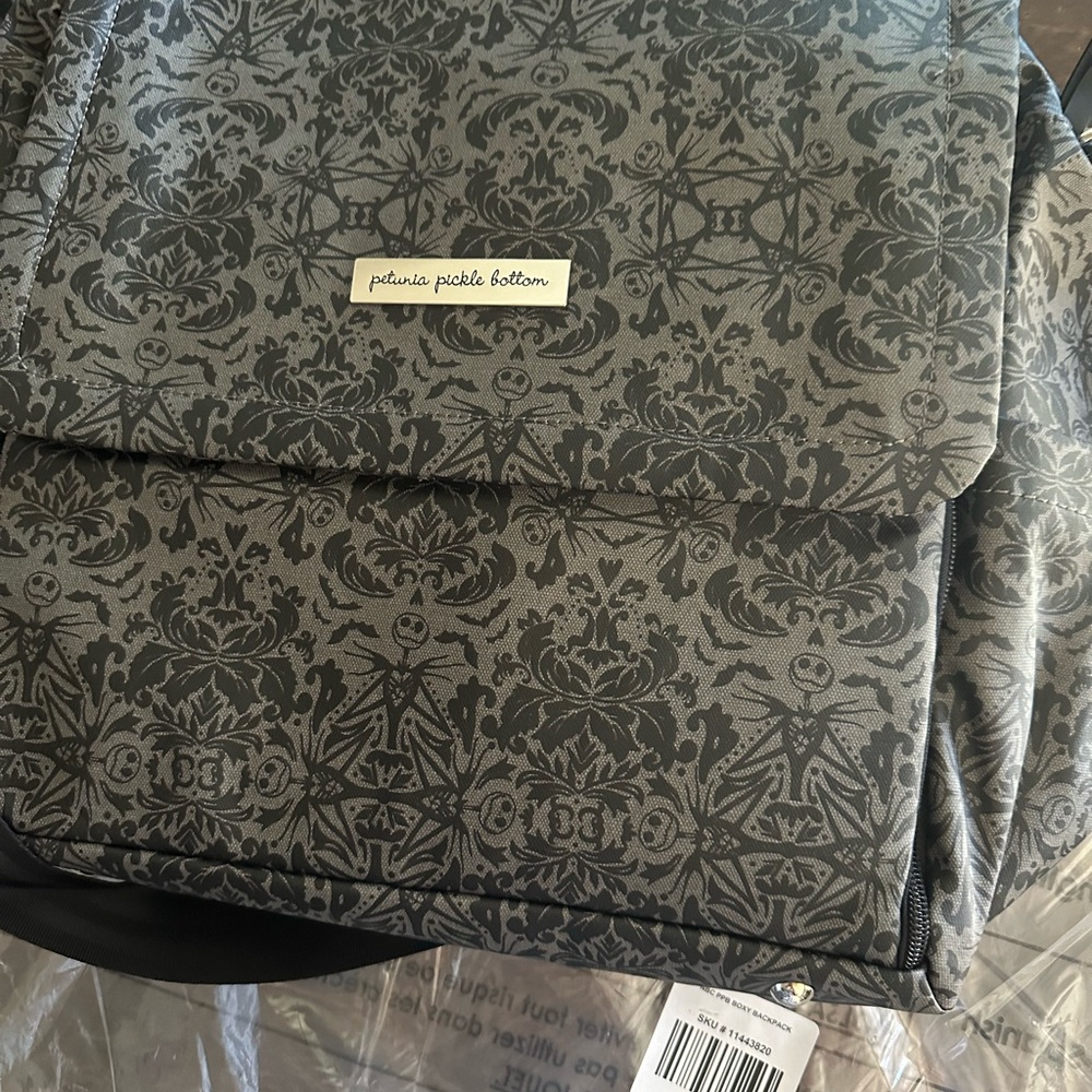 NEW Nightmare before Christmas petunia  Bottom Backpack Tote